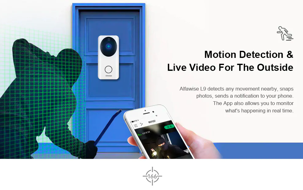 motion detection doorbell