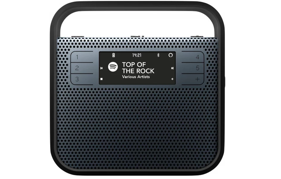 portable radio front view