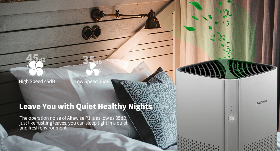 quiet air purifier bedroom