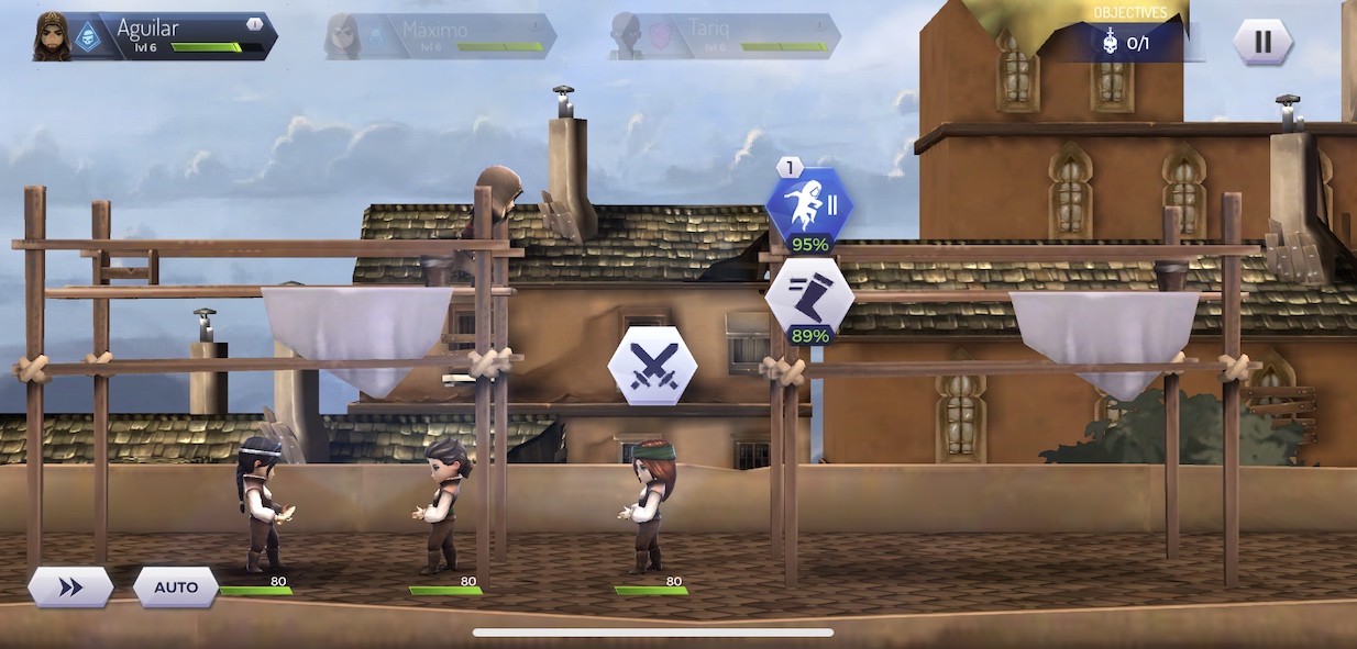 side scrolling stealth rooftop