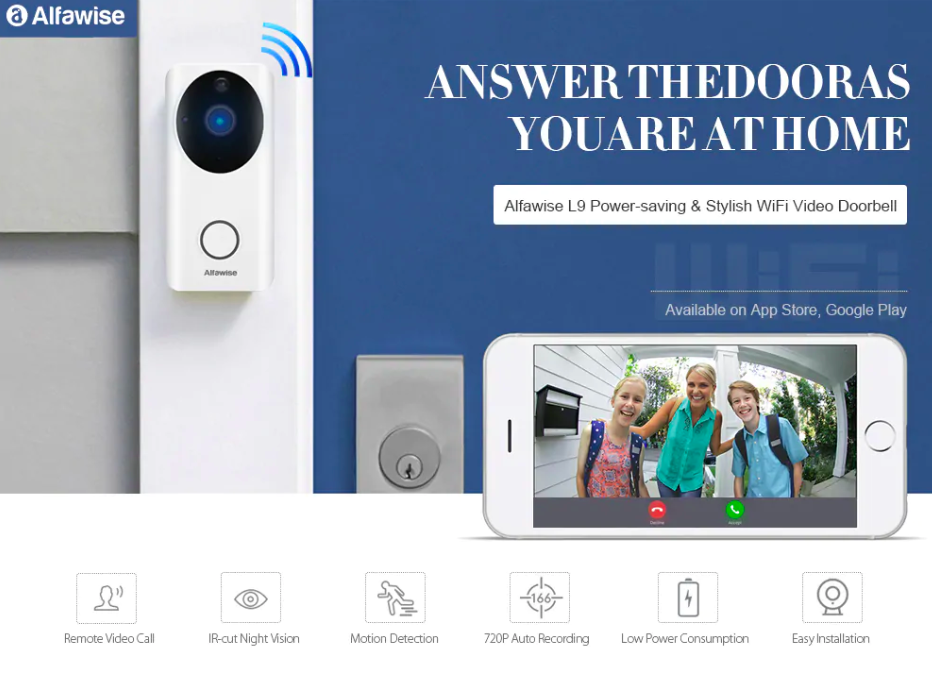 smart doorbell advertisement