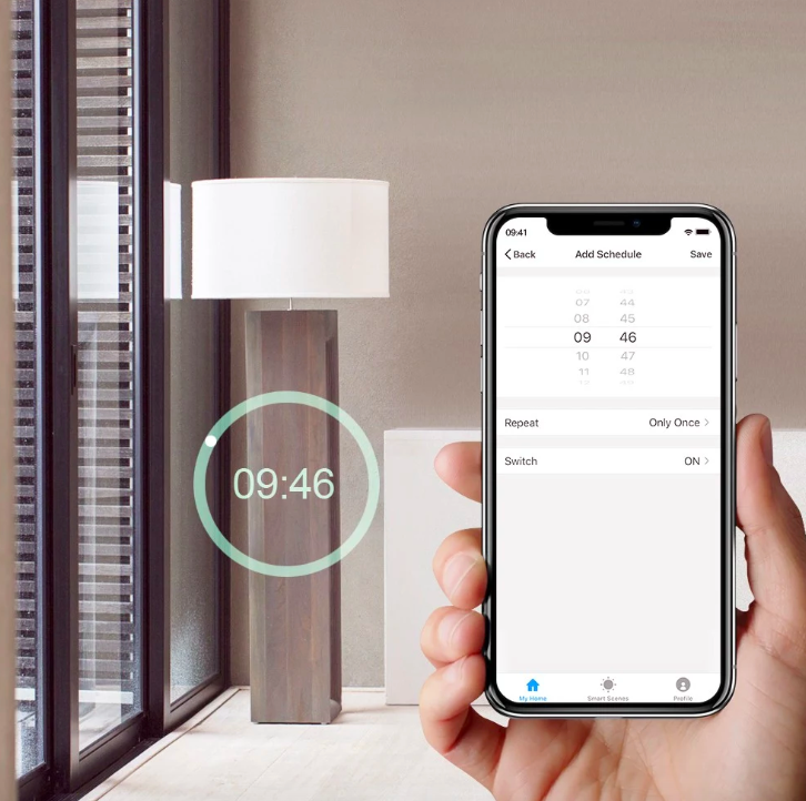 smart home scheduling app