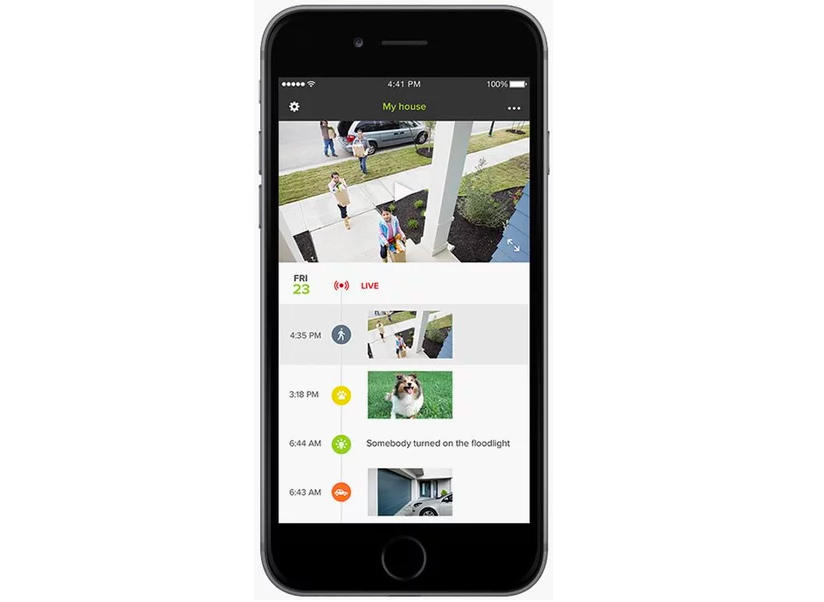 smartphone security camera app