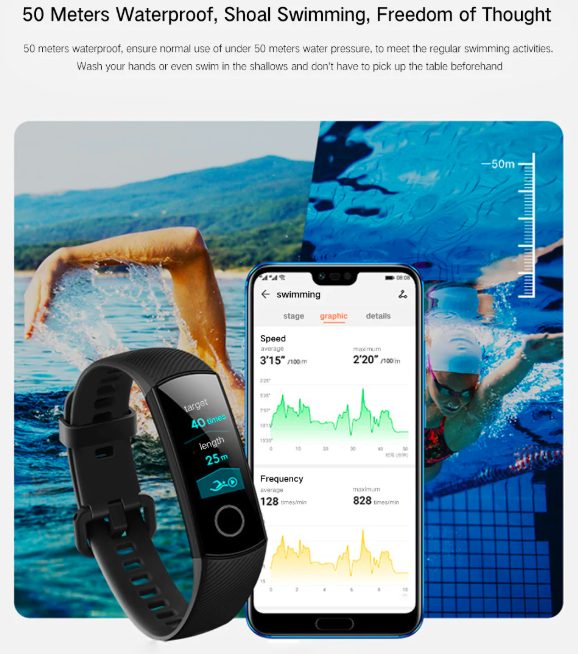 smartwatch waterproof swimming