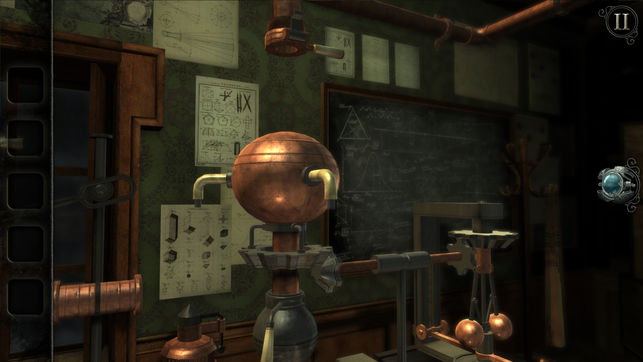 steampunk laboratory