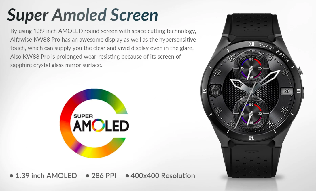 super amoled smartwatch