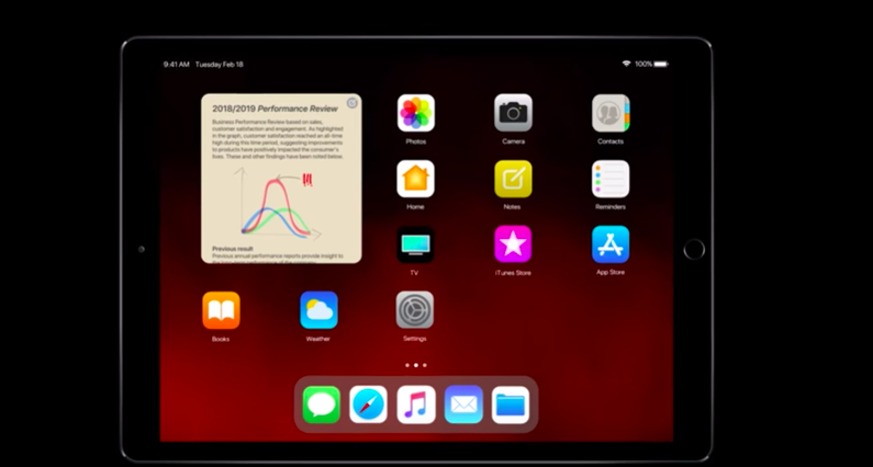 tablet home screen performance review