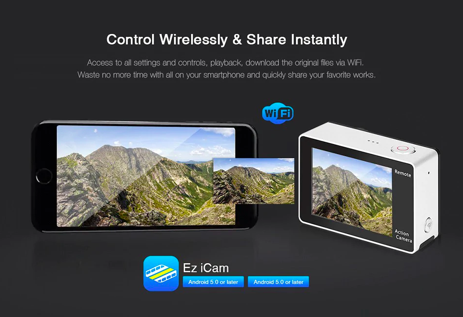 wireless camera control
