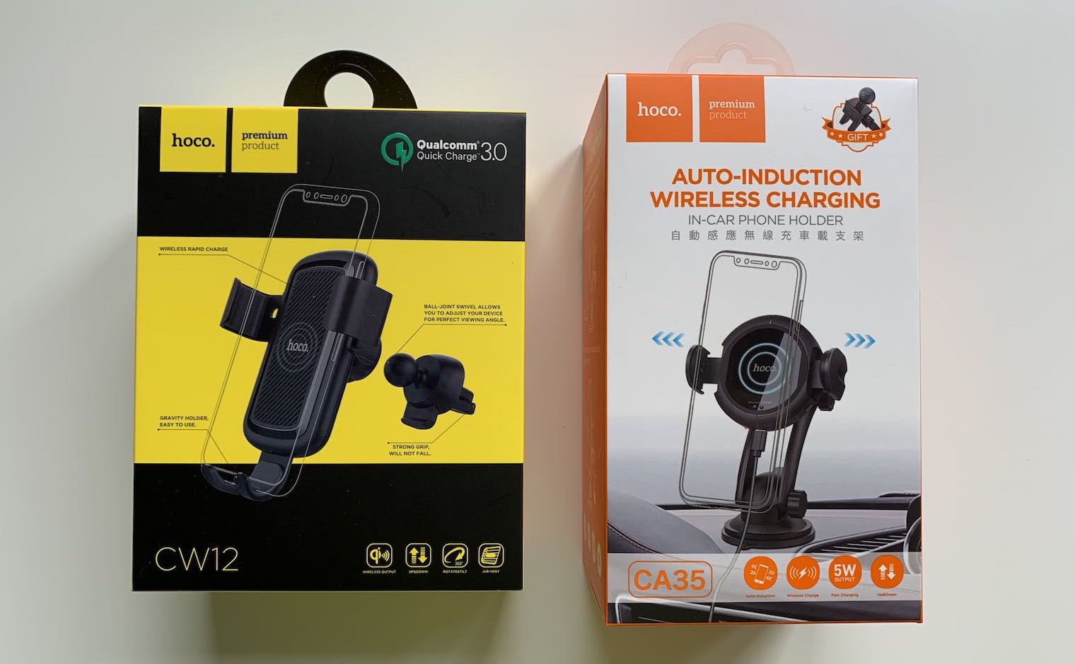 wireless charging phone holder boxes