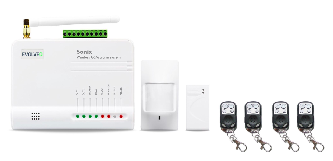 wireless gsm alarm system kit