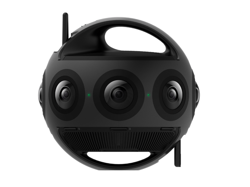 360 camera front view