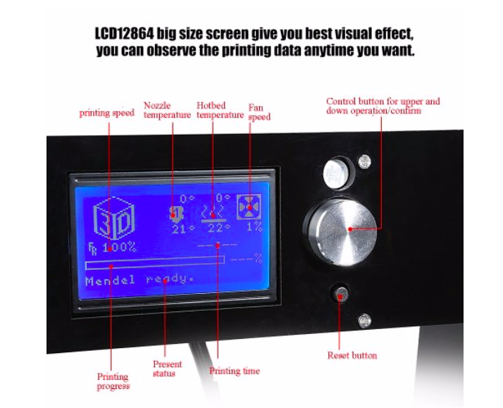 3d printer lcd screen