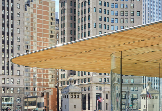 apple store architecture detail