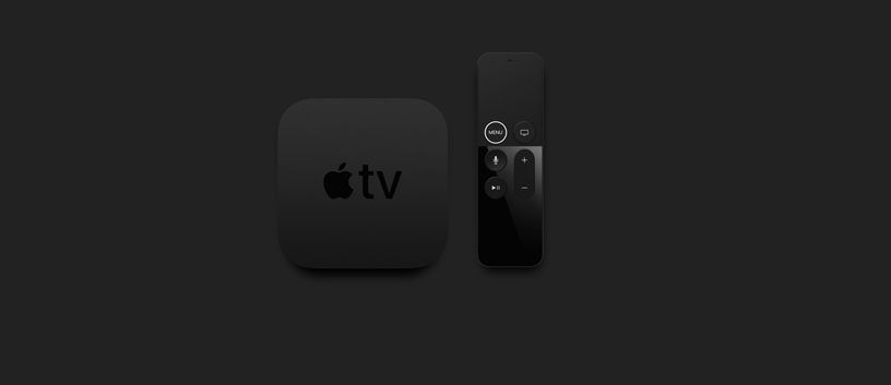 apple tv and remote