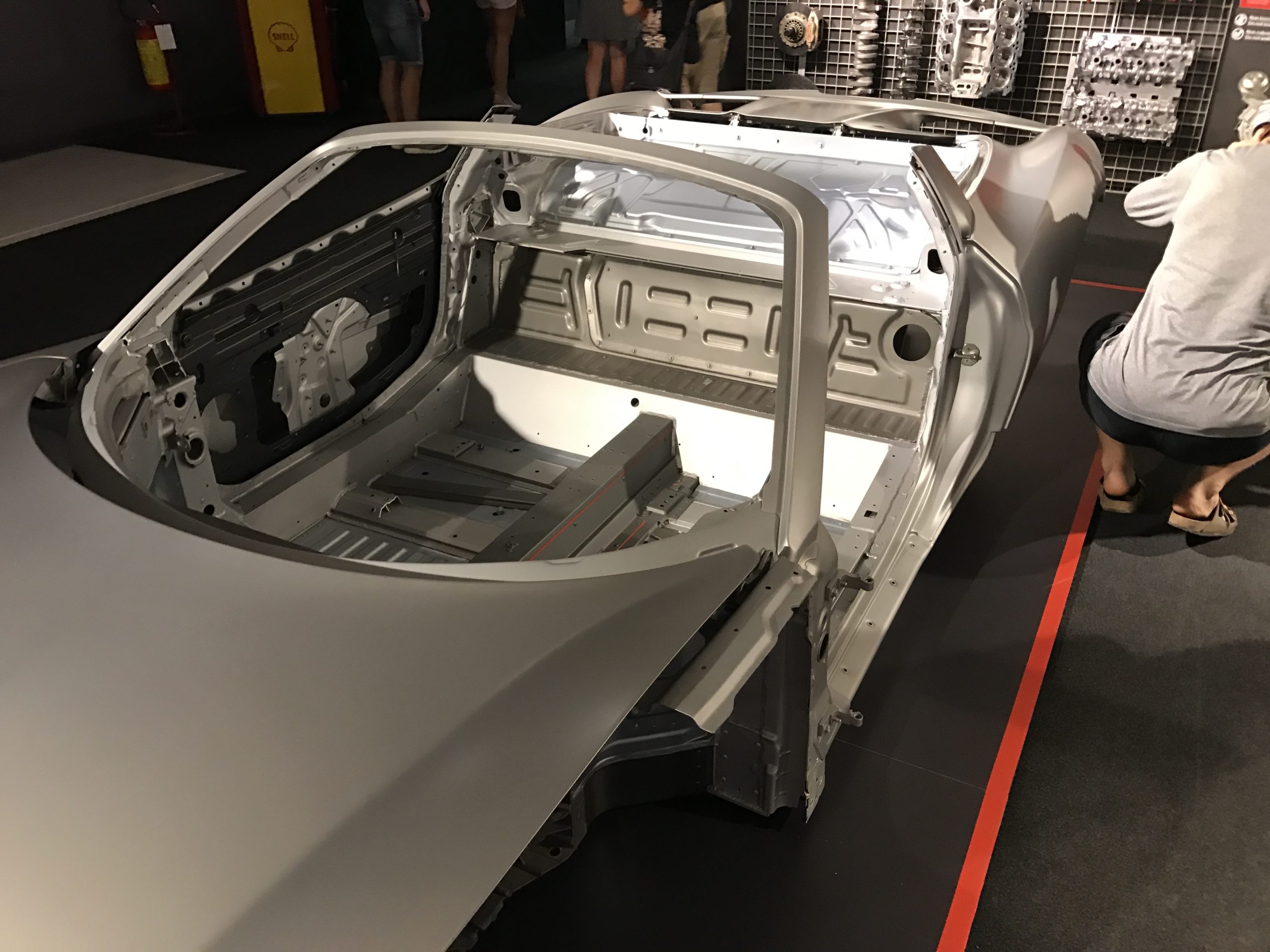 car body frame exhibit