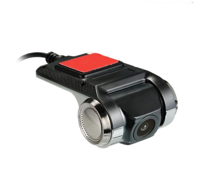 car dash camera red detail