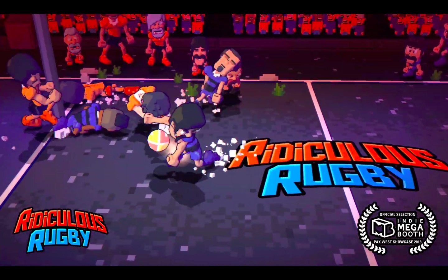 cartoon rugby gameplay
