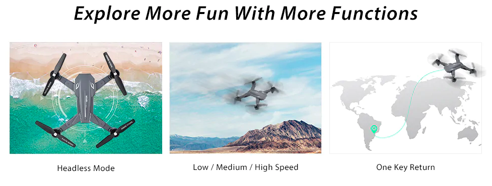 drone functions exploration