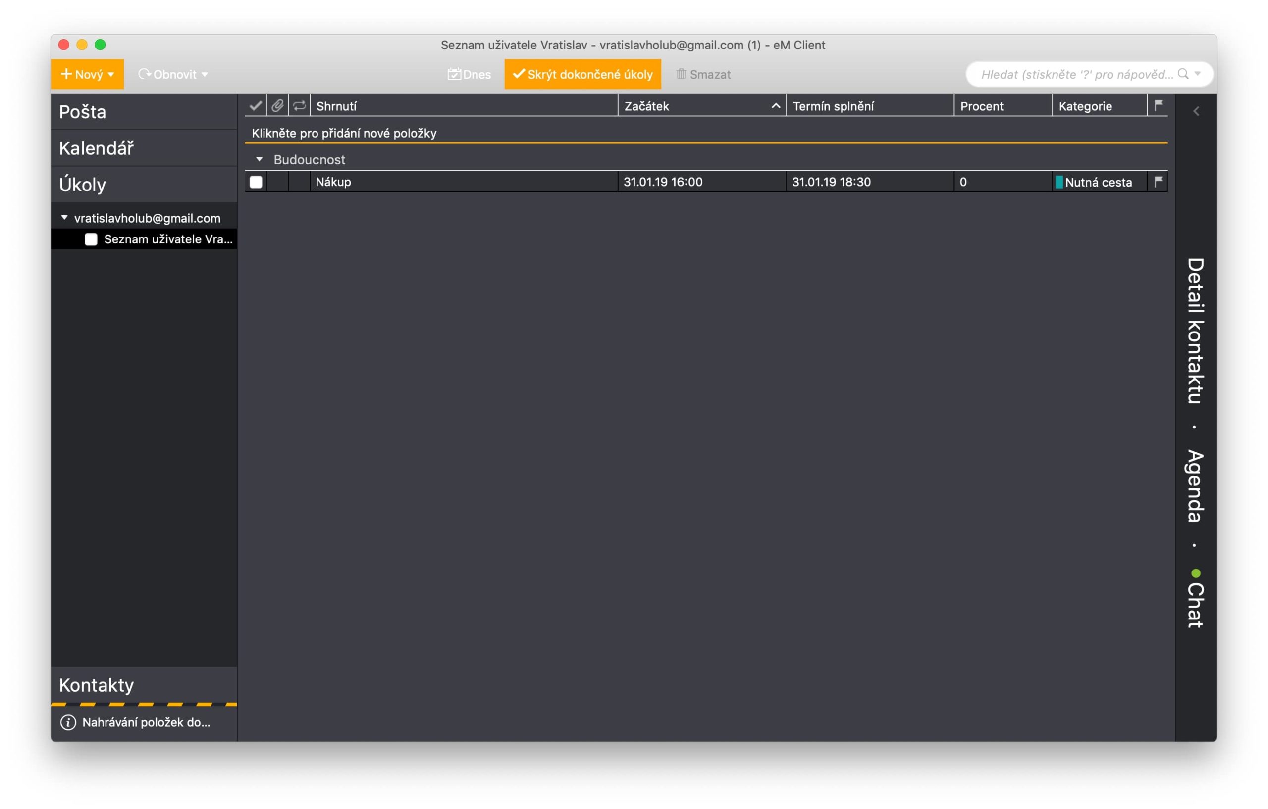 em client ukoly 2