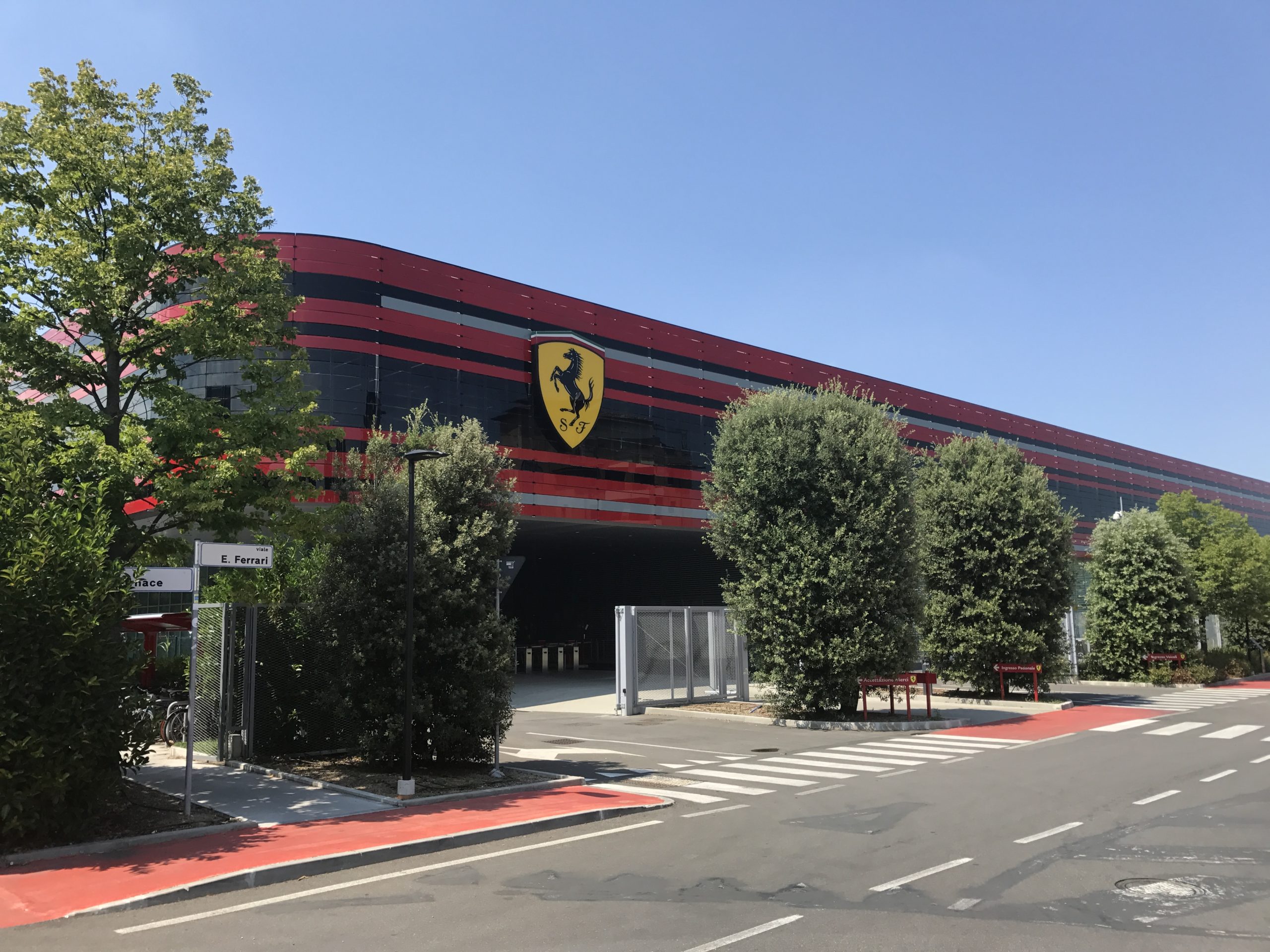 ferrari building exterior