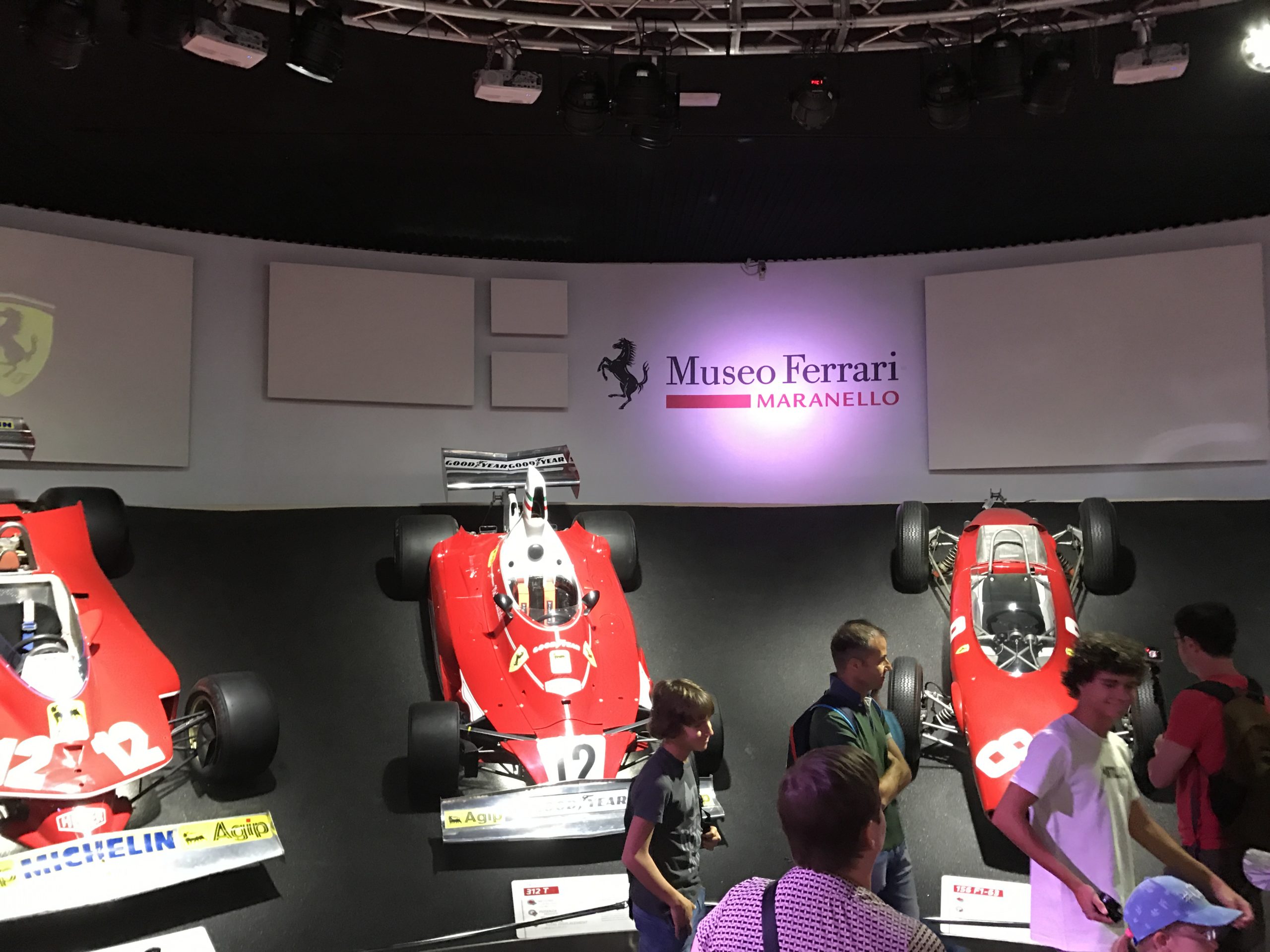 ferrari museum race cars