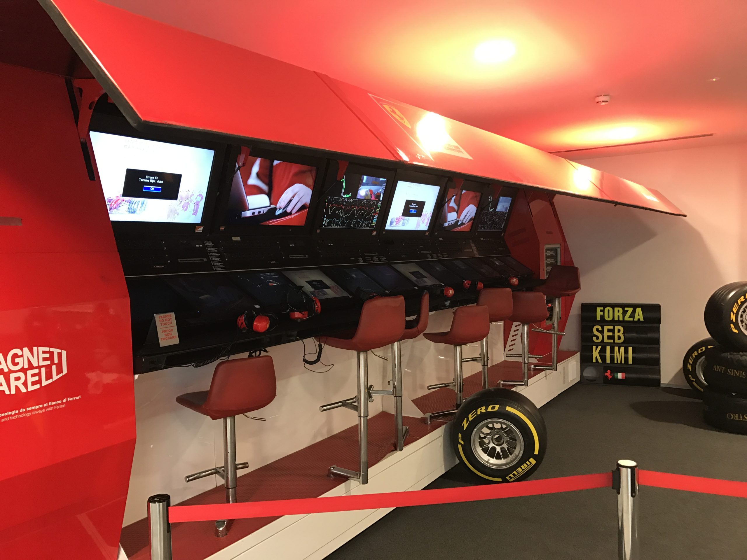 ferrari racing simulator