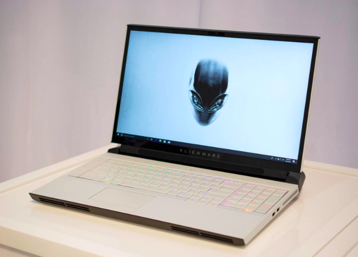 gaming laptop front view