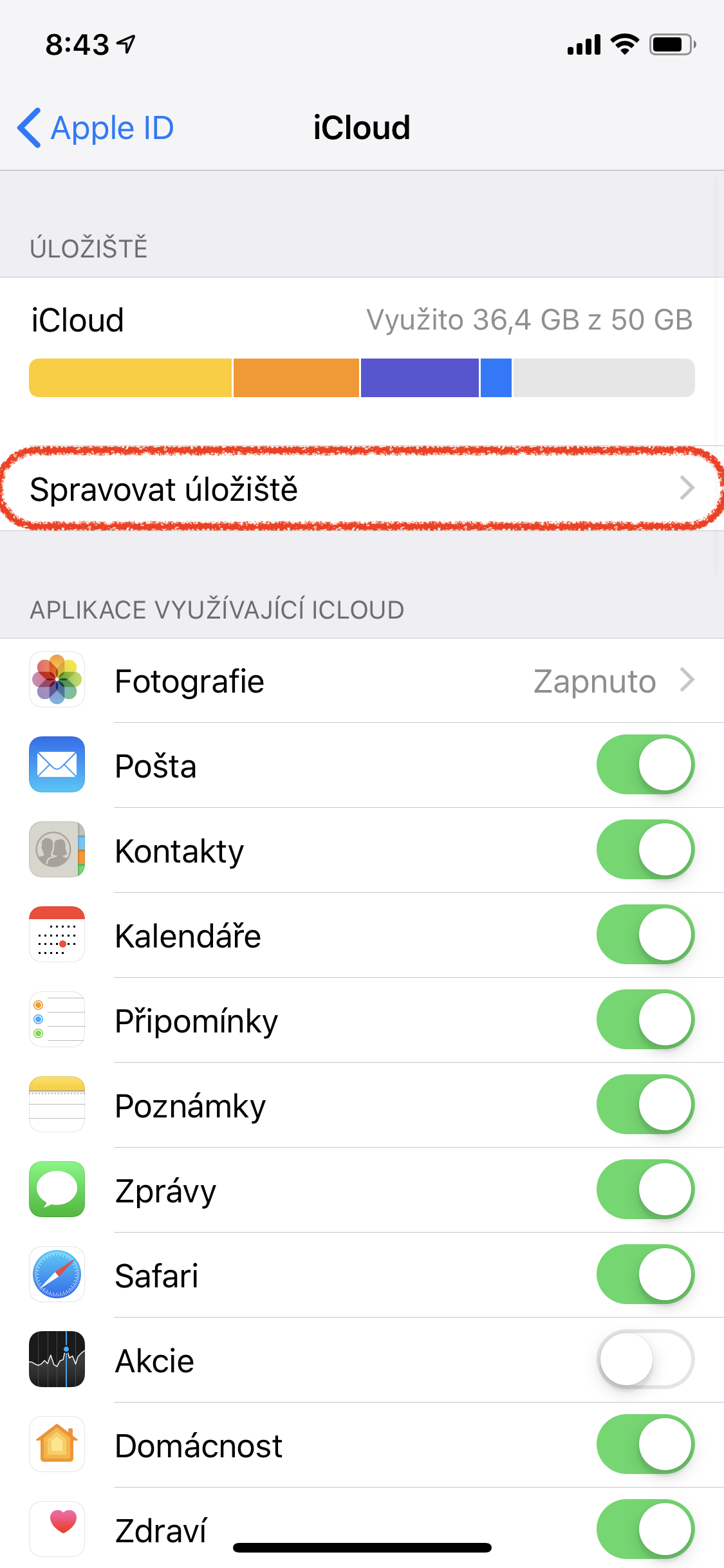 icloud storage management