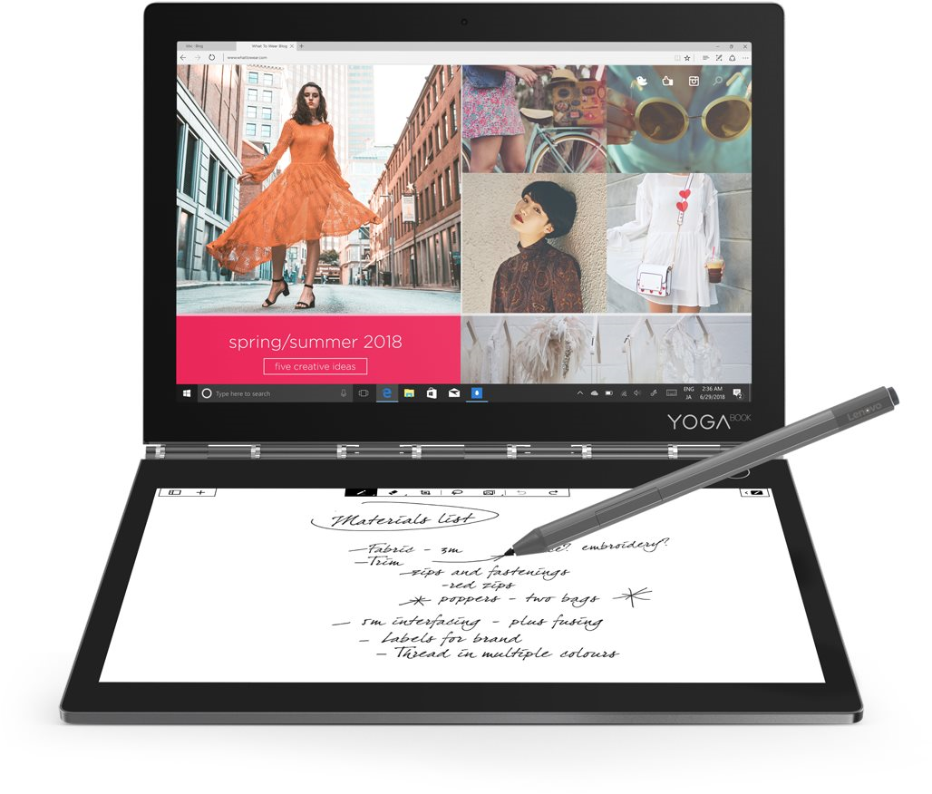 lenovo yoga dual screen pen