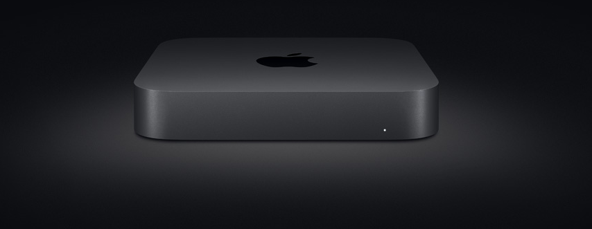 mac mini front view