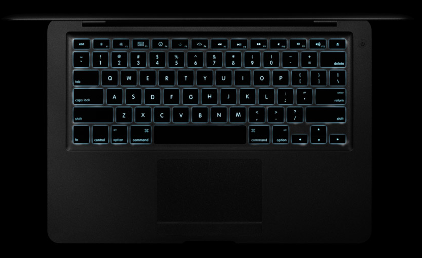 macbook air backlit keyboard