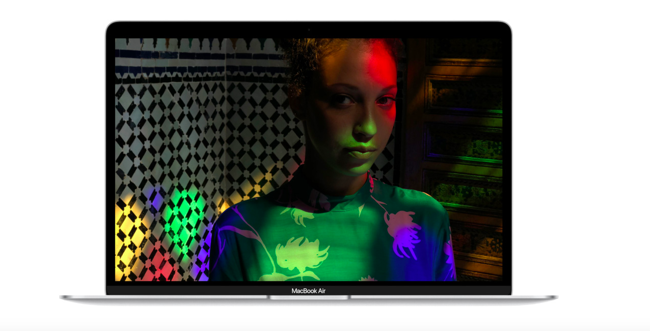 macbook air colorful display