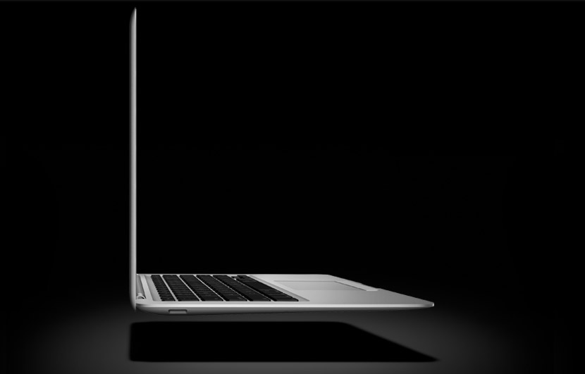macbook air side profile