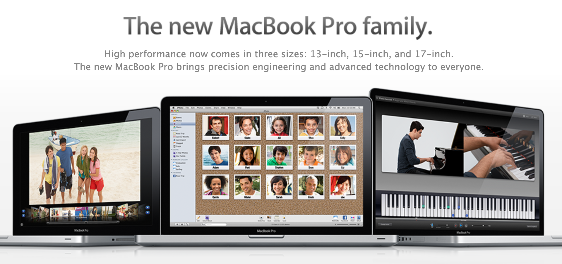 macbook pro family advertisement