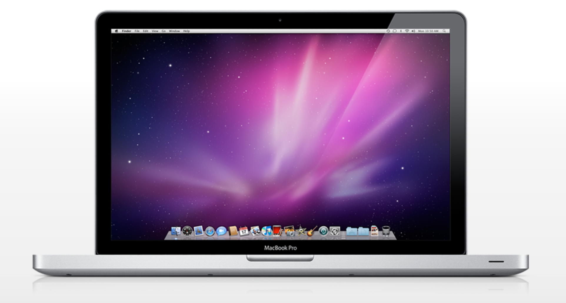 macbook pro front view