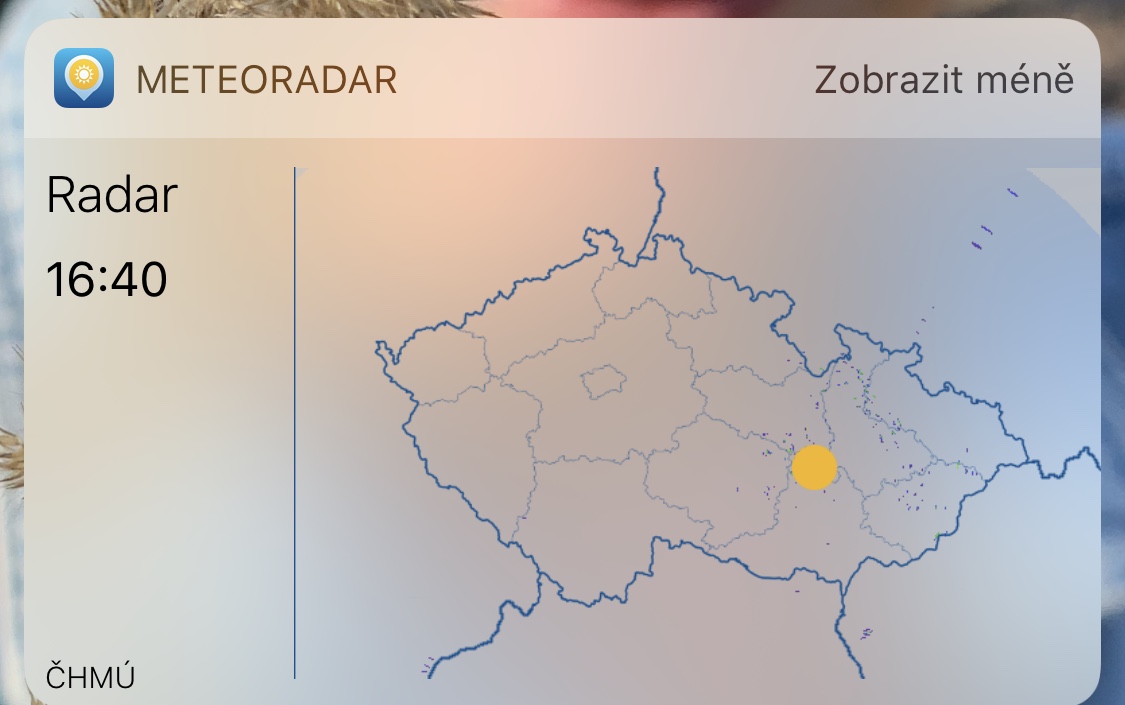 meteoradar cz radar map