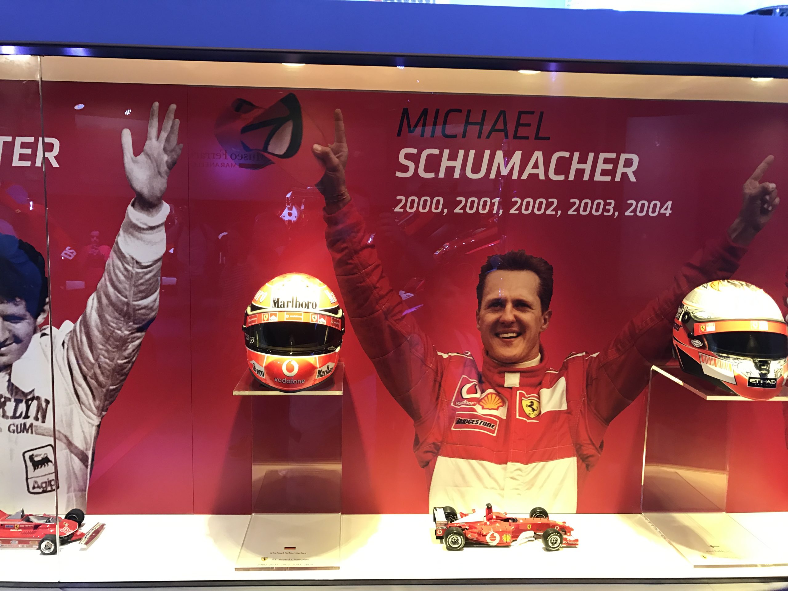 michael schumacher tribute display
