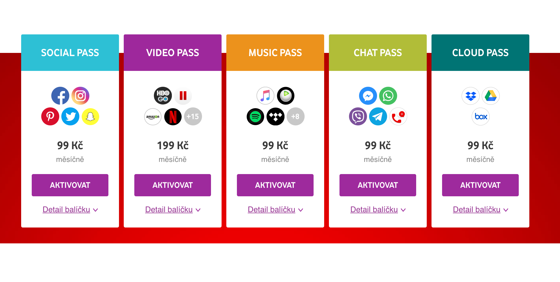 pass options social video music