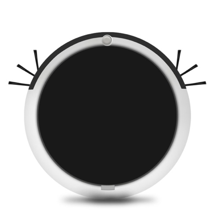 robot vacuum cleaner front view