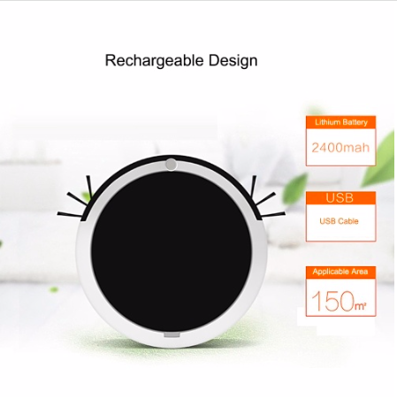 robot vacuum rechargeable design