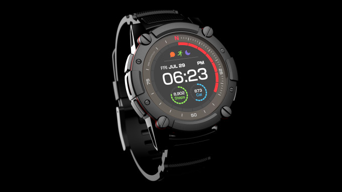 smartwatch digital display