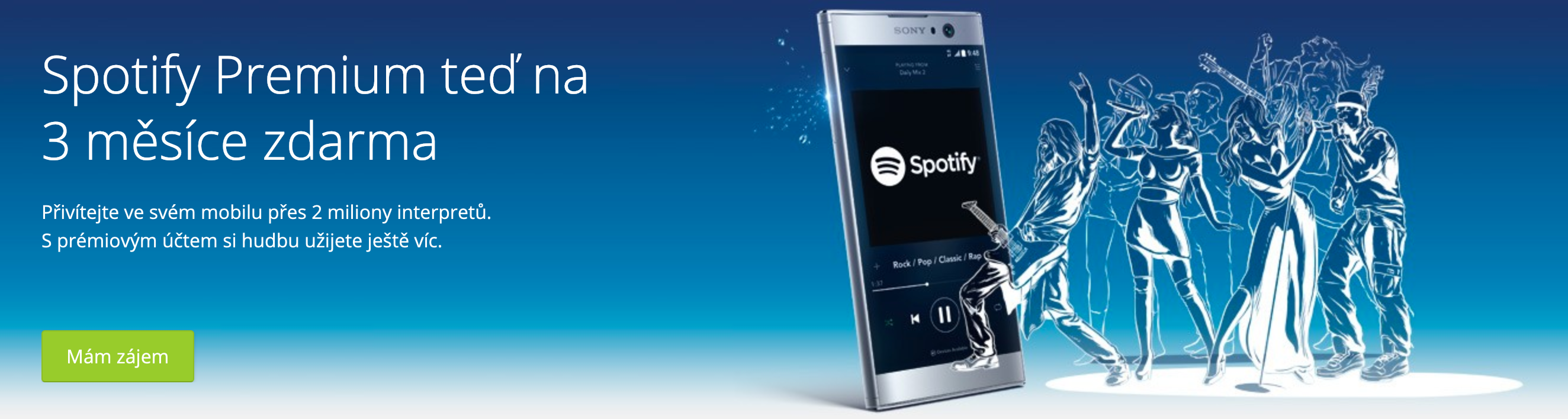 spotify premium promotion banner