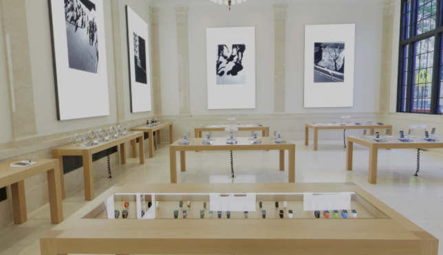 store interior display