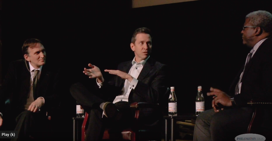 three men panel discussion