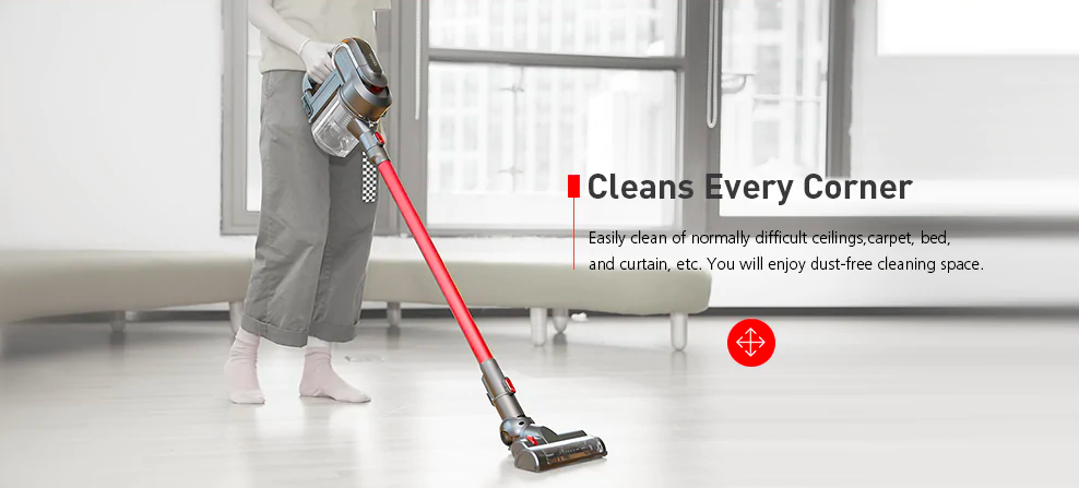 vacuum cleaner corner cleaning