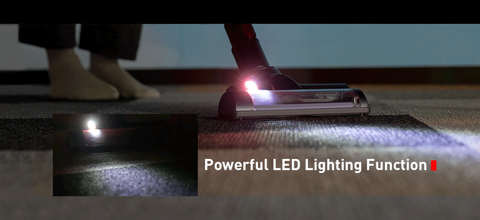 vacuum cleaner led lighting