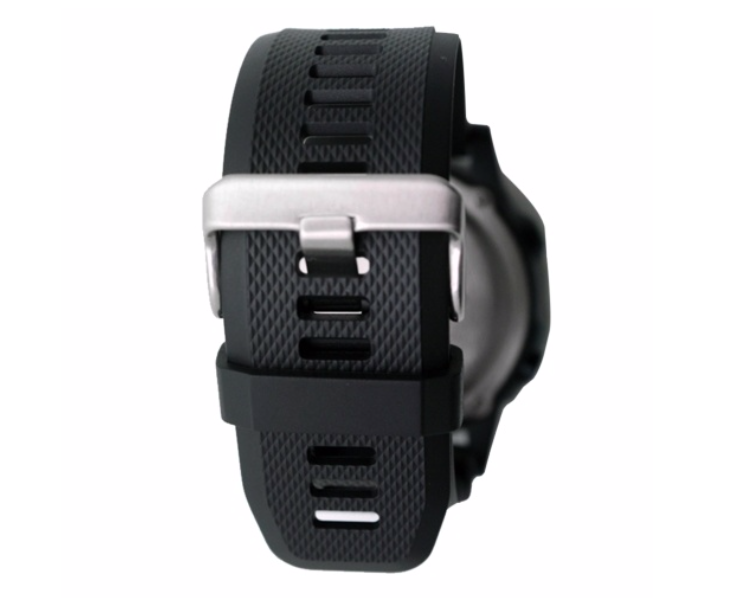 watch strap buckle closeup