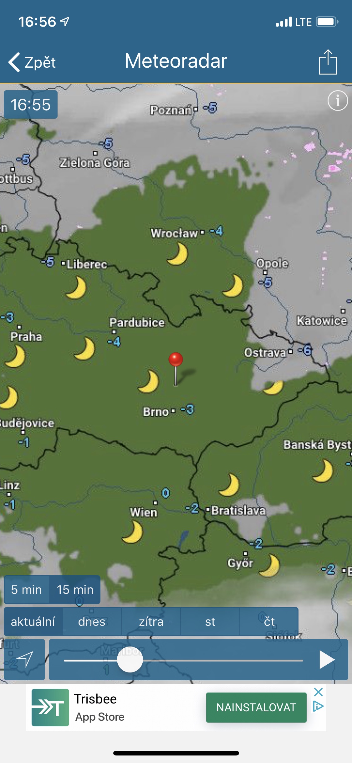 weather forecast czech republic