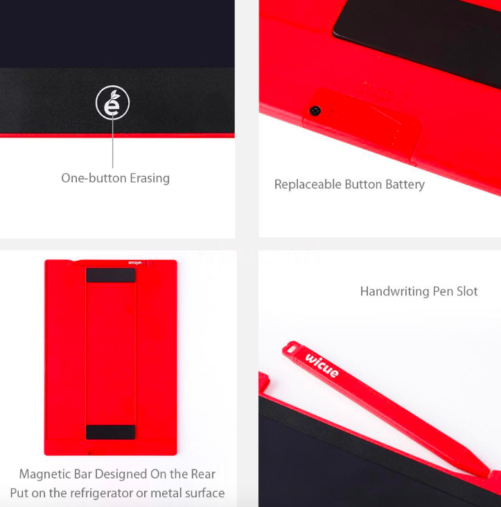 writing tablet features