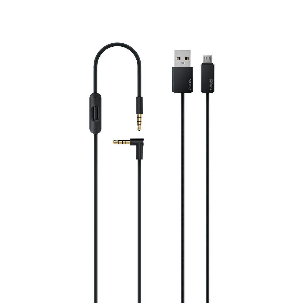 black audio usb cables